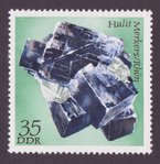 Halite (timbre) - Allemagne de l'Est - 1972 -- 25/06/08