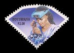 Diamantaire (timbre) - Botswana - 2001 -- 06/09/08