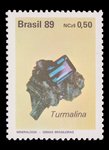 Tourmaline (timbre) - Brésil - 1989 -- 30/07/08