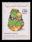 Malachite, Azurite (timbre) - Maroc - 1980 -- 13/07/08
