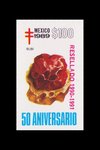 Rubis (timbre) - Mexique - 1989 -- 14/08/08