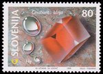 Cinabre (timbre) - Slovènie - 1999 -- 13/08/08