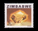 Citrine (timbre) - Zimbabwe - 1980 -- 22/08/08