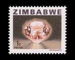 Morganite (timbre) - Zimbabwe - 1980 -- 22/08/08