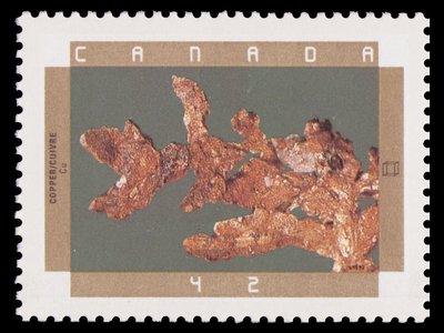 Cuivre (timbre) - Canada - 1992 -- 01/08/08