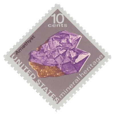 Améthyste (timbre) - Etats-Unis - 1974 -- 05/07/08