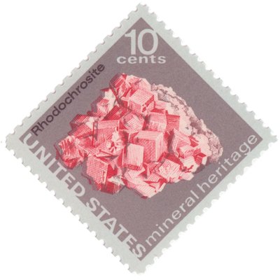 Rhodochrosite (timbre) - Etats-Unis - 1974 -- 05/07/08