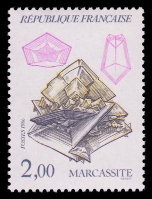 Marcassite (timbre) - France - 1986 -- 03/08/08