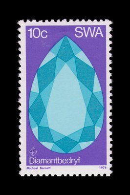 Diamant (taille) - Namibie (Afrique du Sud-Ouest) - 1974 -- 03/08/08