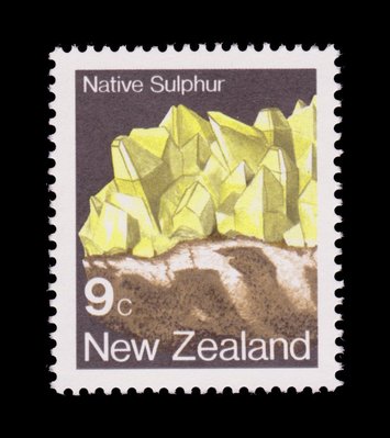 Soufre (timbre) - Nouvelle Zélande - 1982 -- 26/06/08