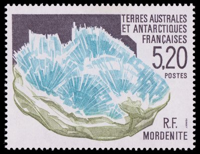 Mordenite (timbre) - Terres Australes et Antartiques Françaises - 1991 -- 19/07/08